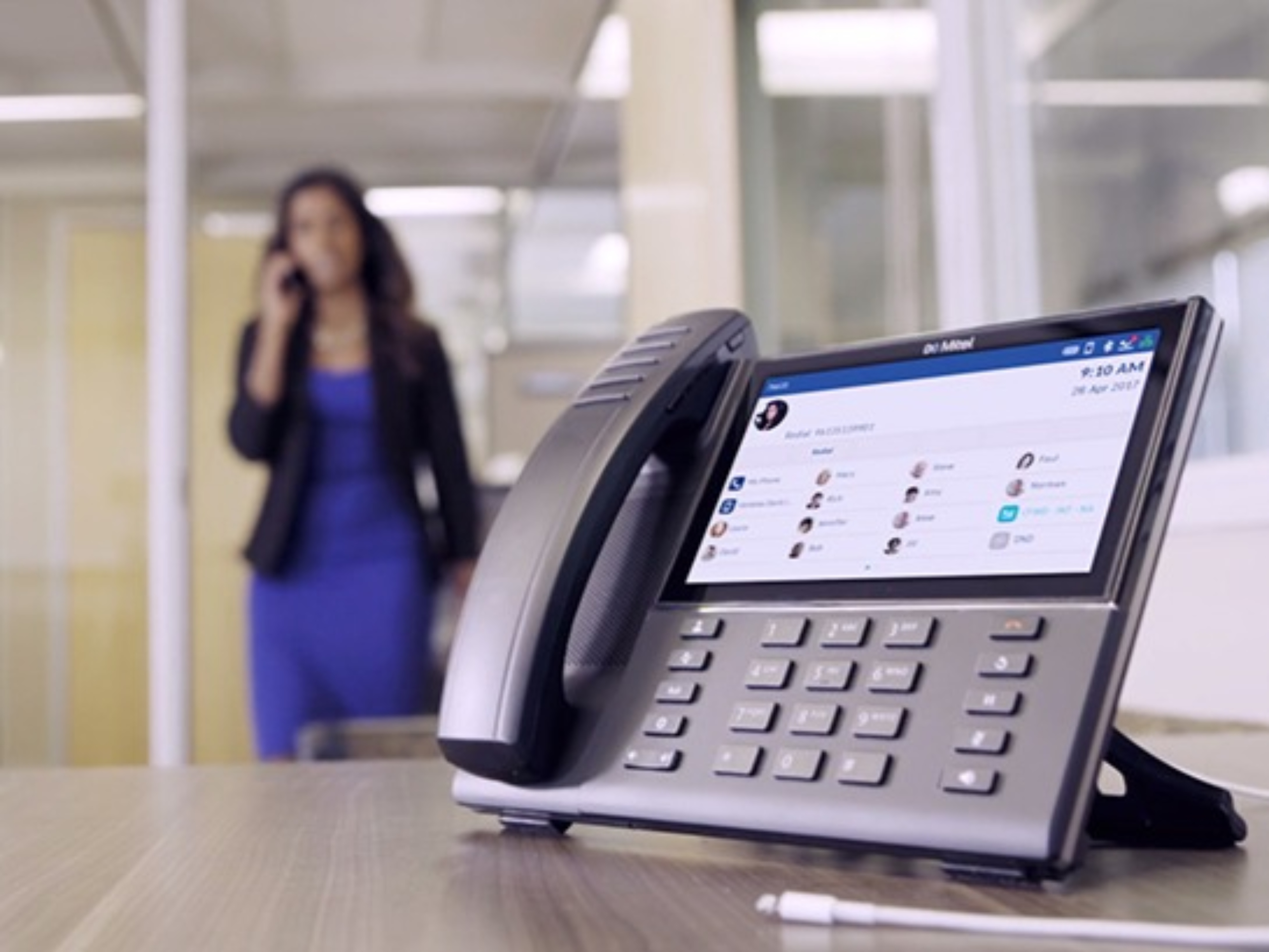 Enterprise-class business phones powered by RingCentral’s cloud