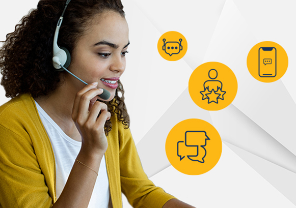 Empower agents to handle contacts from all media channels including inbound/outbound voice, email, web chat, SMS, and social media from a single agent interface.