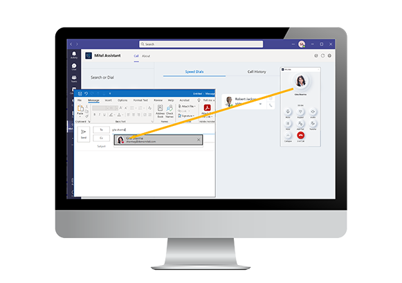 Mitel now provides Microsoft users with Mitel Call Server Presence information as part of Microsoft user presence information