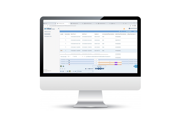Mitel Interaction Recording Mitel Interaction Recording is a software application that seamlessly capture, organizes, plays, and shares voice and screen recordings, helping managers