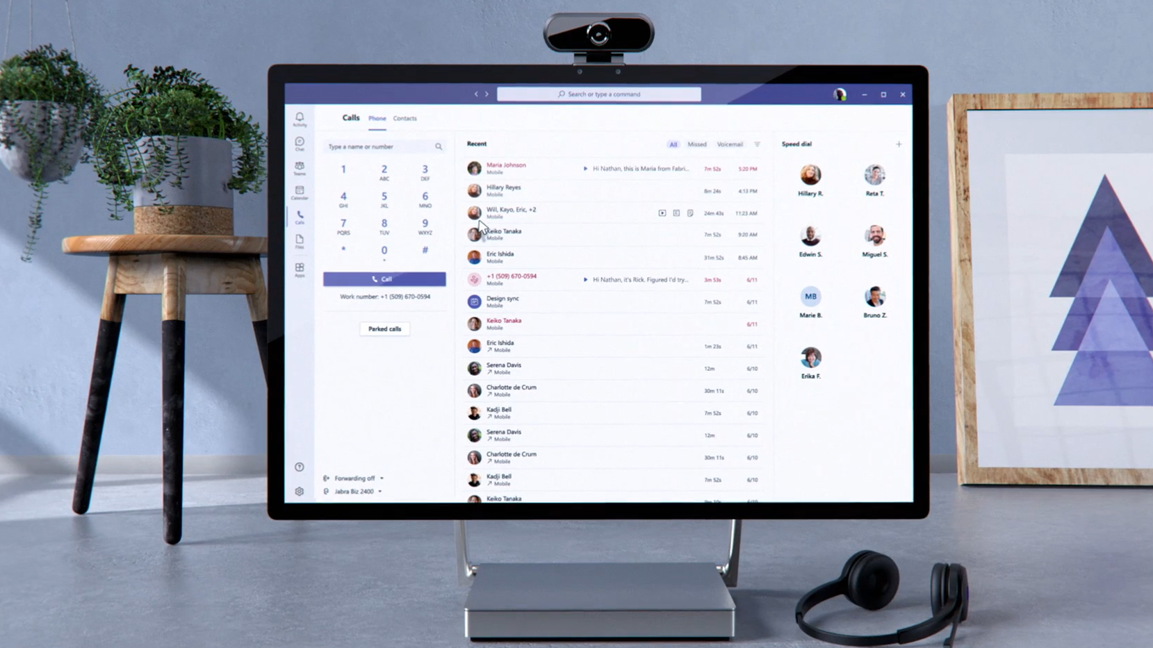 Transforms your Microsoft Teams application into an advanced business phone system with direct routing