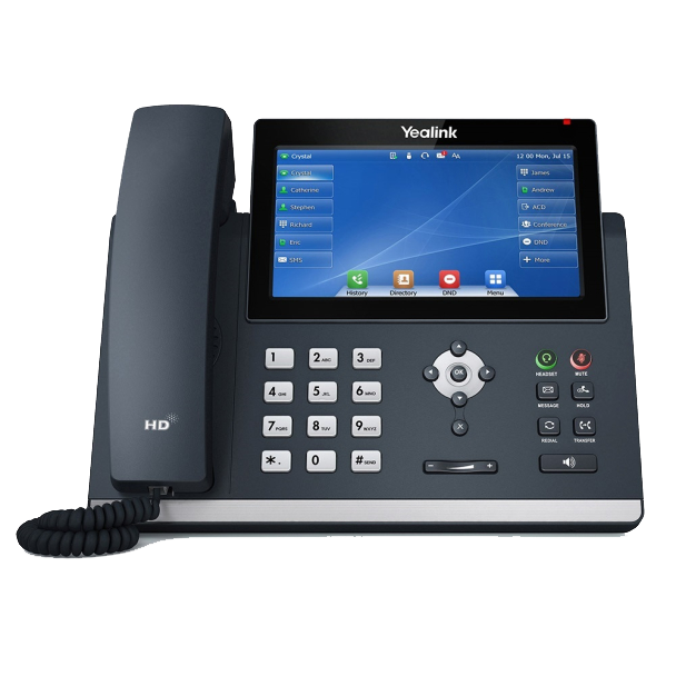 Yealink T48U Phone works with most major cloud providers
