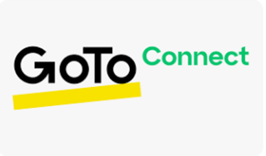 GoTo Connect logo — Cloud-based VoIP, business phone systems, video conferencing, and team messaging platform