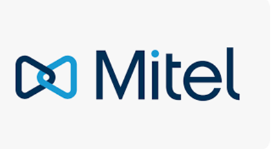Mitel logo — Business phone systems, VoIP solutions, unified communications, and cloud-based collaboration tools