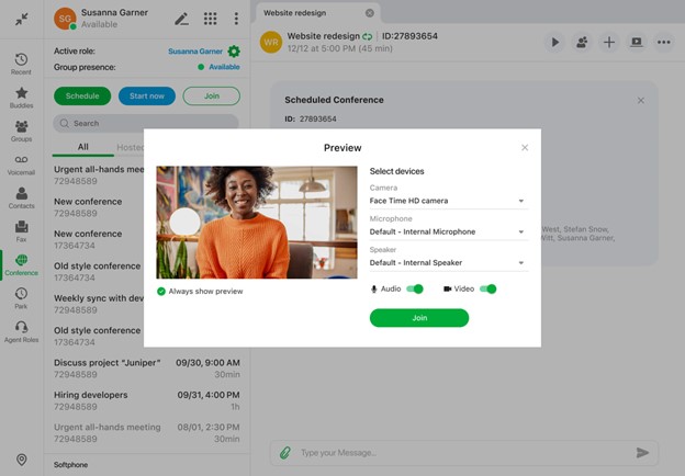 Zultys Conferencing Effortless Video Conferencing