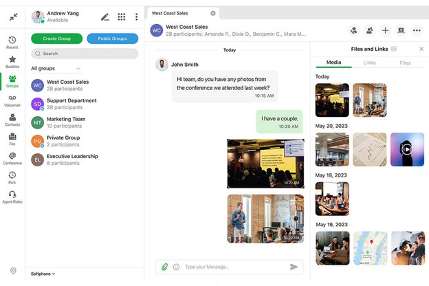Zultys File and Image Sharing Seamless Team Collaboration